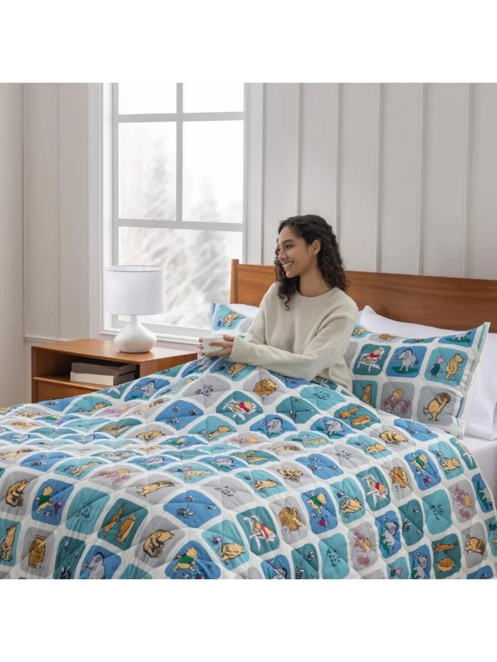 Cozy Microfiber Quilt Set with Sham - Ultra Soft Lightweight Bedspread for